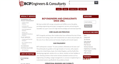 Desktop Screenshot of bcpengineers.com